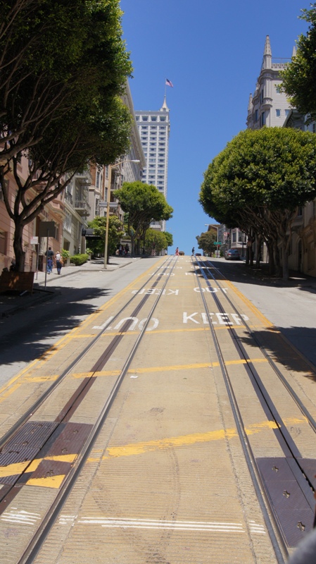 Сан-Франциско -трамвайчики, город (San Francisco Cable Car California June 2011), Калифорния, -  Путешествие по Калифорнии, заметки путешественника, Июнь 2011 год.